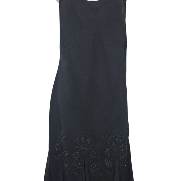 S.L. Fashion size 14 black coctail dress with bolero jacket. - Picture 6 of 6